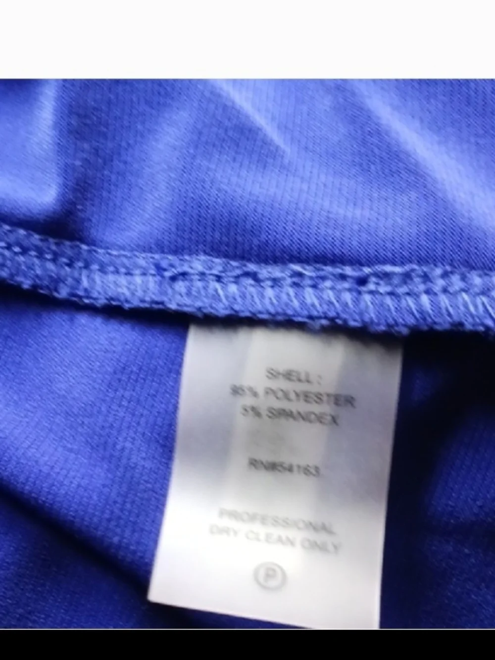 Calvin Klein Royal Blue Open Front Longline Cardigan - Picture 3 of 3